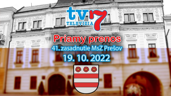 41. zasadnutie MsZ - priamy prenos